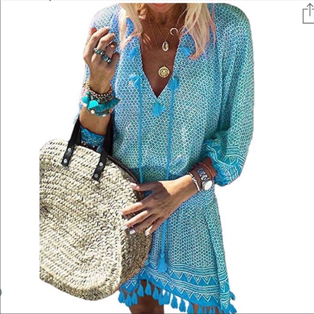 Beach cover up.  Nwt.